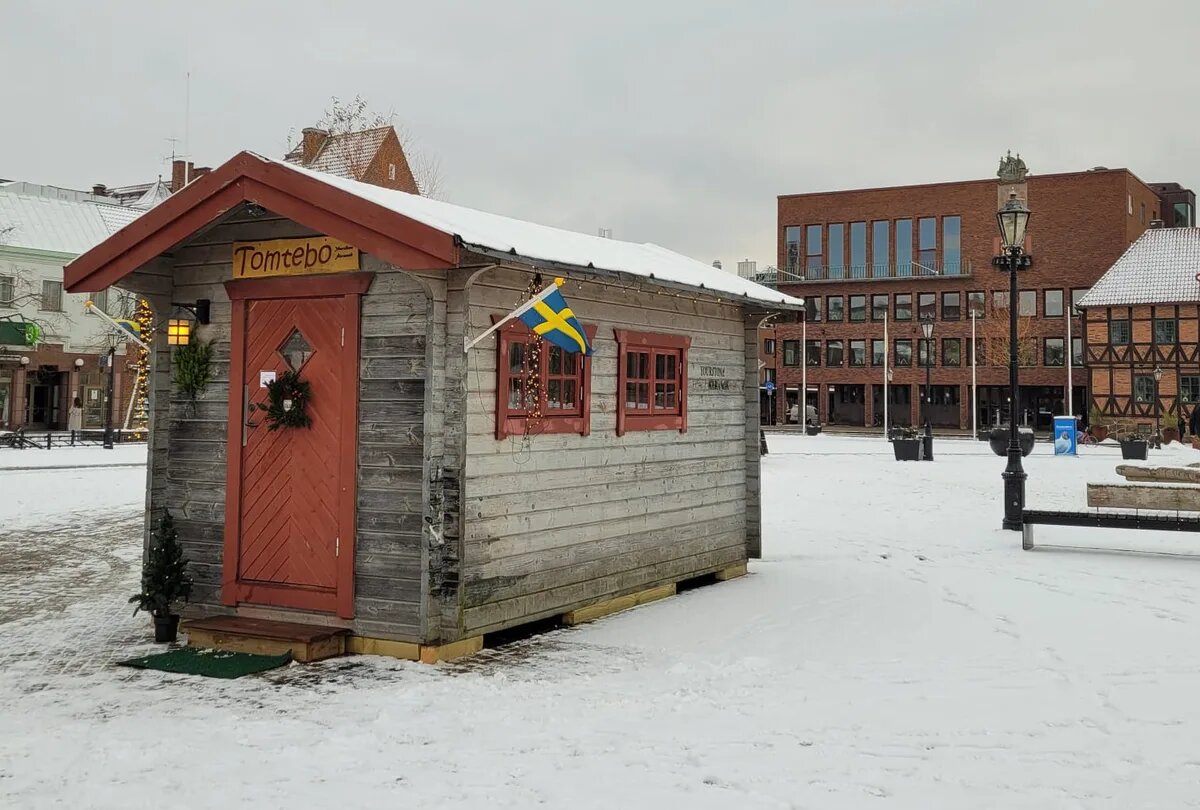 Tomtebo står på Stora Torg igen